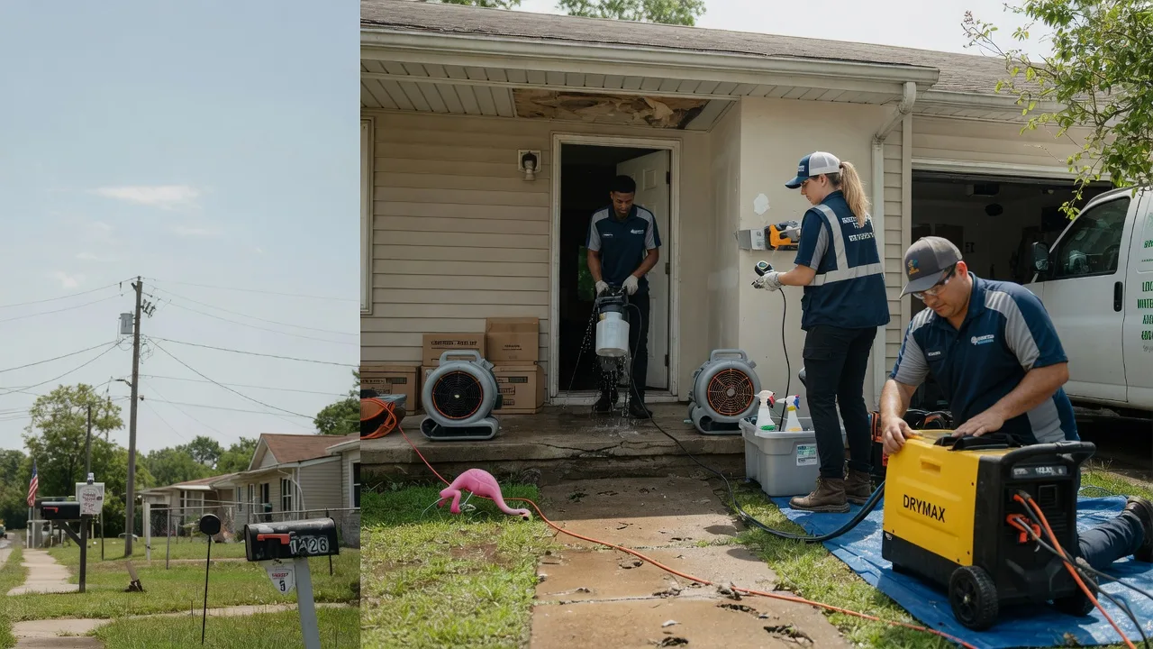 Storm Damage Water Removal in Crossville, TN near me